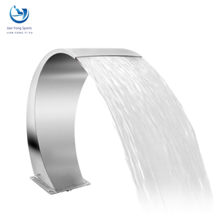 Fontaines et cascades de <span class=keywords><strong>piscine</strong></span> en acier inoxydable SS304/316 sur mesure, épaisseur 2 mm, pour installation <span class=keywords><strong>hors</strong></span> <span class=keywords><strong>sol</strong></span> - Product Image 5