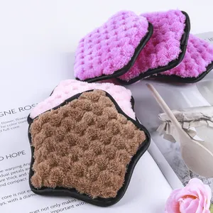 Best Selling Puff Facial Cleaning Makeup Remover Puff Pad Makeup Remover Cosmetic Powder Puff