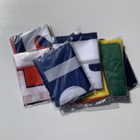 Drapeaux personnalisés avec logo imprimé numériquement, 3x5 pieds, imperméables, écologiques, 100% polyester, avec mât en fibre de verre, pour extérieur, DIY