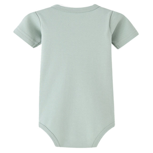 Pyjamas en coton 100 % pour bébés garçons et filles, barboteuses d'été à manches courtes avec fermeture boutonnée, combinaison nouveau-né très vendue - Product Image 5