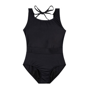 9010 Groothandel 2-laags Waterdichte Zachte Stof Eendelig Uitgesneden Menstruatiebadpak Voor Dames - Product Image 6