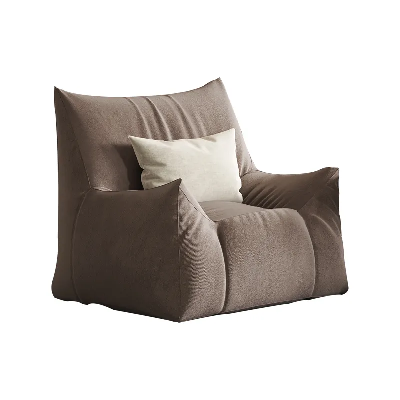 Minimalist Modern Armrest Single Floor Funiture Living Room Lazy Leisure Lounge Sofa