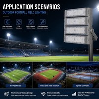 Luz LED para Campos de Fútbol de 50W-600W, Iluminación para Estadios Deportivos al Aire Libre