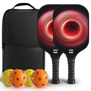ชุดไม้พิคเคิลบอลสำหรับการแข่งขันระดับมืออาชีพ - รุ่นรังผึ้ง 16 มม. ทนทาน พร้อมกระเป๋าโพลีเอสเตอร์สำหรับฝึกซ้อม |   ผู้ผลิตโดยตรง - Product Image 6