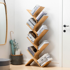 Estantería de Bambú Yaoda de 1.6 cm de Grosor, Multicapa, Ahorra Espacio, Estantería Independiente para Libros, Estante de Almacenamiento para Sala de Estar - Product Image 2