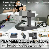 Marqueur laser UV refroidi par air FSHLASER 3W/5W, graveur de bureau mini haute rigidité pour bijoux et petites entreprises, garantie 1 an