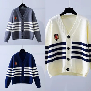 Cardigan Casual da Donna in Lana, Quantità Minima d'Ordine Bassa, Maglione Versatile, Lavorazione a <span class=keywords><strong>Maglia</strong></span> Artigianale, <span class=keywords><strong>Maglia</strong></span> Spessa - Product Image 5