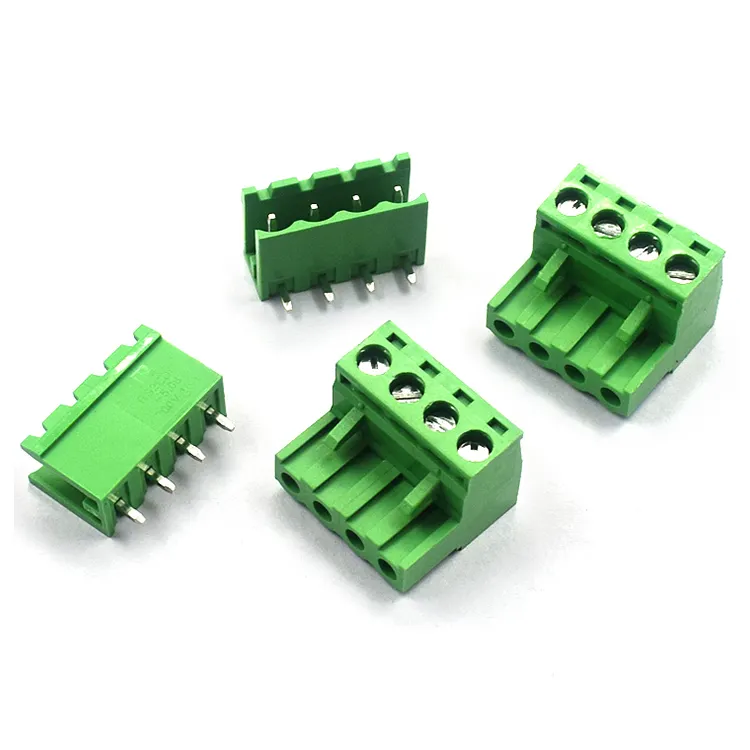 Blocos terminais de bloco, 2 pinos para 12 pinos 5.08mm pitch terminal conector plug blocos de terminais para pcb