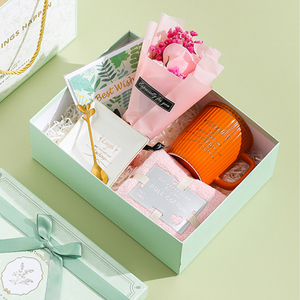 Vente de gros Fête des mères de luxe, cadeau de fête des infirmières dames <span class=keywords><strong>tasse</strong></span> avec main coffret cadeau mariage demoiselle d'honneur cadeau de mariage/ - Product Image 1
