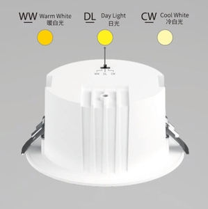 Hiện Đại Nhôm Downlight Vòng Nhà Ở Thay Đổi Độ Sáng Lõm COB Trần <span class=keywords><strong>LED</strong></span> Cho Khách Sạn Phòng Ngủ Khách Phòng Đọc Sách Chiếu Sáng Lịch Thi Đấu - Product Image 4