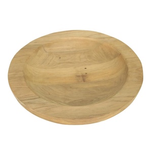 Bol à fruits en bois Sobek broyeur traditionnel pour la cuisine et la cuisson, original d'indonie - Product Image 1