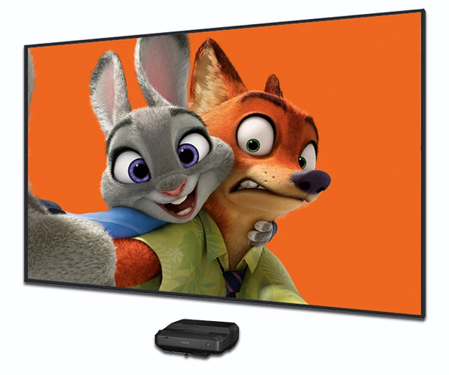 Yovanxer ALR UST 150 Inch Super Big Projector Screen With Fixed Frame Ultra Short Throw Projection T Prism CLR Curtain 3D 4K 8K