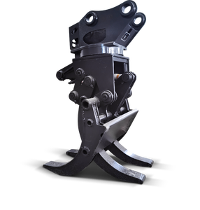 HUITONG <span class=keywords><strong>5</strong></span>-Tonnen-Baggeraufsatz CAT 305 E2 Hydraulik greifer Q355B Rotierender hydraulischer Holz greifer für Baumaschinen - Product Image 1