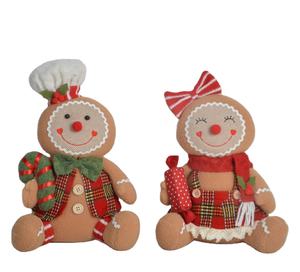 Nouveau personnalisé <span class=keywords><strong>Minecraft</strong></span> peluche pain d'épice homme poupée jouet pour enfant cadeaux de noël pain d'épice décoration décorations de noël - Product Image 4