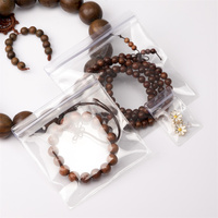 Mode en plastique transparent 10*15 cm Pvc sac à fermeture éclair impression de Logo coloré de marque pour Bracelet bijoux anneaux boucle d'oreille pochette d'emballage