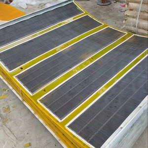 Thép mangan hiệu quả cao bện tự làm sạch lưới màn hình chống tắc nghẽn tùy chỉnh cho màn hình rung khai thác đặc biệt - Product Image 1