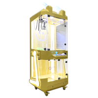 Bon garçon lapin personnalisé divertissement intérieur griffe grue jeu d'arcade à pièces jouet avec nouveau Design matériau en acier inoxydable
