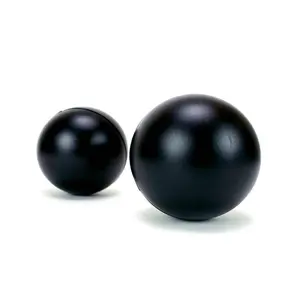 4 "100mm/4 polegada uv resistente, cor preta, sombreado, oco, plástico, hdpe, bola flutuante