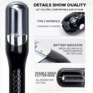 Cortadora de Cabello Profesional Recargable 2025, Eliminador Automático de <span class=keywords><strong>Puntas</strong></span> <span class=keywords><strong>Abiertas</strong></span>, Herramienta de Peinado <span class=keywords><strong>para</strong></span> Mujeres, Nueva Máquina de Corte de Cabello - Product Image 4