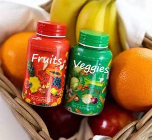 Capsules de fruits et légumes OEM/ODM avec vitamines et minéraux pour renforcer l'immunité, complément de fibres alimentaires pour adultes et enfants - Product Image 2
