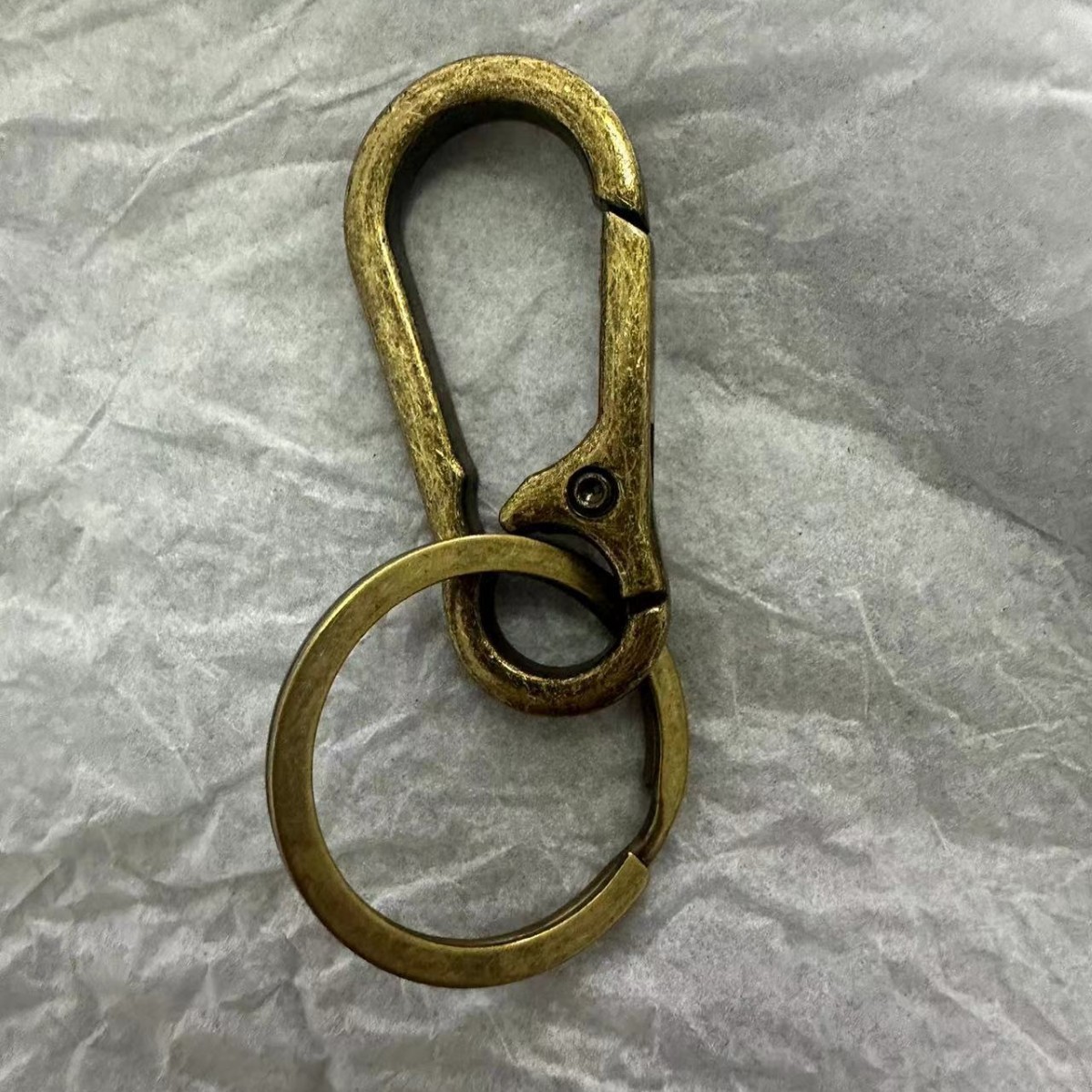 Bronze key ring