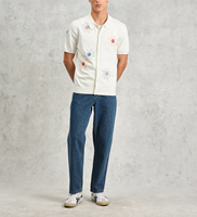 Pull polo d'été boutonné à manches courtes en coton mélangé brodé pour hommes, pull d'usine en vente de gros