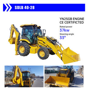 Mini-Traktor Bester neuer Bagger 3 Tonnen kompakter Frontlader mit Holz greifer gabel Verschiedene Aufsätze - Product Image 5