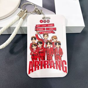 พวงกุญแจการ์ดโฮลเดอร์ทัวร์โลกปี 2026 ของวงไอดอลเคป๊อป ทีมดาราเกาหลี พร้อมสายคล้องสีขาว - Product Image 6