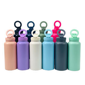 Hot Selling 24oz Stainless Steel 304 Double-Insulated Vacuum Flask <b>Water</b> <b>Bottle</b> Magnetic Lid 12-24 Hours Thermal Insulation Gym - Product Image 2