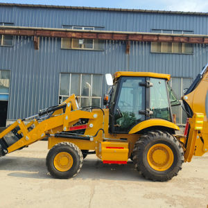 جرار محمل أمامي مع ملحق دلو لودر حفار صغير - Product Image 1