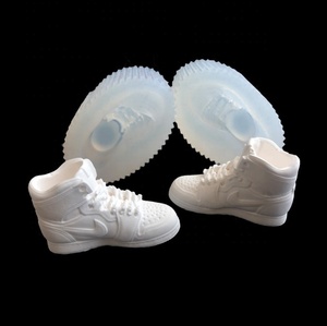 Mini moule en silicone pour chaussures AJ, moule à chaussures en plâtre fait main, moule à bougie, 2 pièces/ensemble - Product Image 4