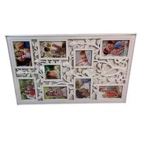 Cadre photo familial en plastique multi-formes (cœur, ovale) pour bureau ou mur, idéal comme cadeau – Fournisseur direct usine