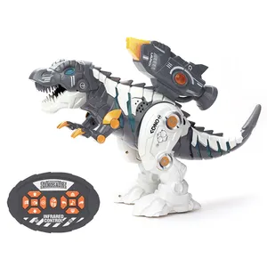 Best remote control mech dinosaurs spray toy game RC dino toy robot boy gift