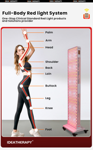 IDEATHERAPY 480nm 590nm 660nm 1064nm Machine de luminothérapie LED pour le corps entier, luminothérapie infrarouge, <span class=keywords><strong>lumière</strong></span> rouge - Product Image 2