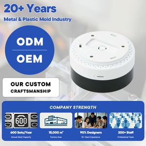 Carcasa Redonda de Plástico ABS para Dispositivos Electrónicos, Instrumentos y Módulos de Control, para Hogar Inteligente e IoT, 79x47mm - Product Image 1