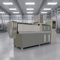 Extrudeuse à double vis entièrement automatique pour la fabrication de pain de mie fermenté, de maïs soufflé et de snacks céréaliers - Production de 350 kg/h