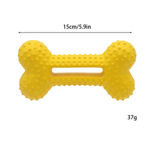 Çevre dostu EVA köpek oyuncak dayanıklı çiğnemek yüzük ve yavru için evcil hayvan topu yavru eğitim malzemeleri çekin - Product Image 5