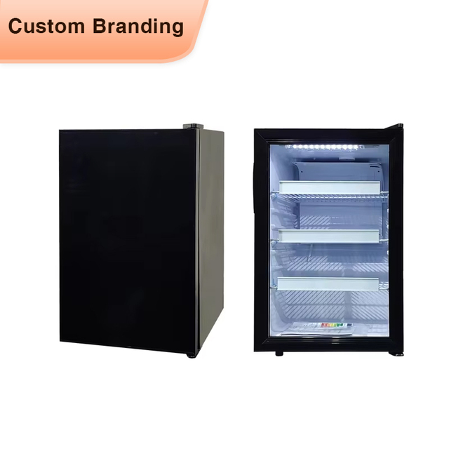 MEISDA SC68 bar Use Vertical Small Cold Drink Display Fridge Glass Door Beverage Mini Refrigerator