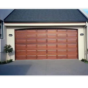 Panneau isolé sandwich en mousse PU Porte de <span class=keywords><strong>garage</strong></span> sectionnelle coulissante motorisée - Product Image 1