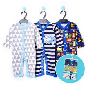 Set di <span class=keywords><strong>3</strong></span> Pezzi Tutina per Neonati, Abbigliamento da Notte, Pagliaccetti a Maniche Lunghe, Body per Bambine <span class=keywords><strong>0</strong></span>-<span class=keywords><strong>3</strong></span> <span class=keywords><strong>Mesi</strong></span> - Product Image 4