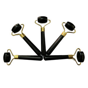 Rodillo de Jade HD y Set de Gua Sha con Logotipo Personalizado Gratuito, Masajeador Facial para Rostro y Ojos, Rodillo de Masaje Profesional - Product Image 1