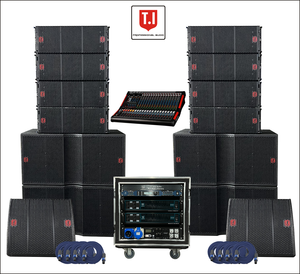 Hot Promotion Fully Set <b>Speakers</b> 8tops 4 Two Monitor <b>Amplifier</b> Processor Audio Pro 210 <b>Amplifier</b> Microphone <b>Speaker</b> Sound - Product Image 1