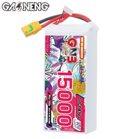 Batterie LiPo GNB GAONENG 6S 15000mAh 22.8V 80C XT90S RC HV LiHV Haute Tension pour Drones FPV Grande Échelle, Hélicoptères, Voitures et Bateaux RC
