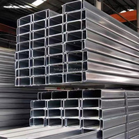 Viga de Acero Tipo C de Bajo Precio, Laminada en Caliente, para Uso en Construcción, Resistente a la Intemperie, Industrial, Tamaño Personalizable