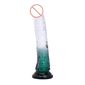 महिलाओं के लिए उच्च गुणवत्ता वाले वयस्क डिल्डो वाइब्रेटर, यथार्थवादी नरम रंगीन सिलिकॉन क्रिस्टल डिल्डो वाइब्रेटर सेक्स टॉय मैन लिंग - Product Image 2