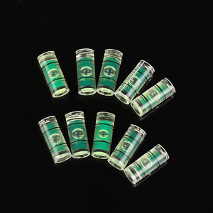 Mini Nivel de Burbuja 5x12mm Verde, Nivel de Burbuja Líquida para Bricolaje, Herramienta de Alineación de Marcos de Madera - Product Image 1