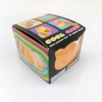 Nouveauté Jouet anti-stress en vinyle en forme de chenille à yeux boule - Cadeau idéal pour les enfants de 5 à 7 ans et tous les âges