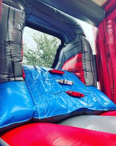 <span class=keywords><strong>Mini</strong></span> Inflatable Bouncer trượt nước Titan Combo nhảy bouncy lâu đài Blower hiện đại Toddler màu đen nhỏ nhà bị trả lại - Product Image 5