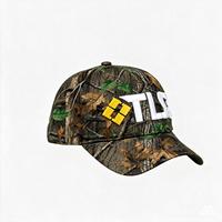 Casquette de baseball en coton à visière incurvée bicolore, style camouflage vintage sportif, broderie personnalisée, motif camouflage canard, OEM