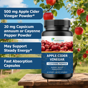 High Quality Apple Cider Vinegar Capsules Convenient Digestive Support and Healthy Gut Flora Diatery <b>Supplement</b> - Product Image 2